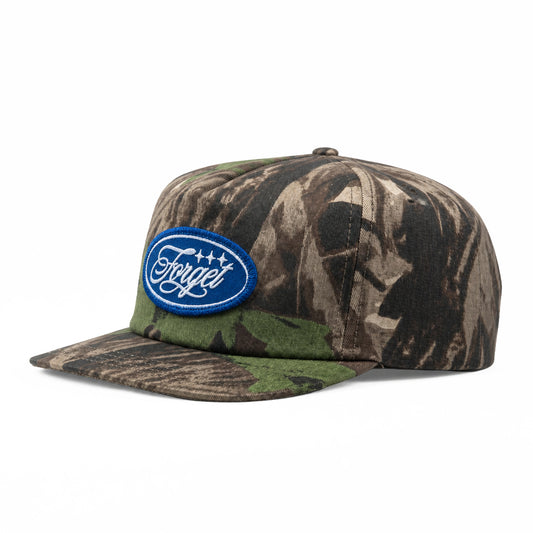 Oval Patch Short Brim Hat