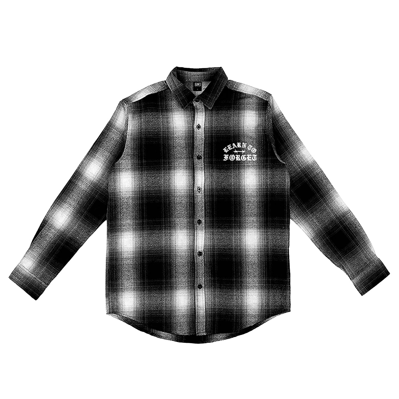 Olde English Flannel Shirt (Black & White)