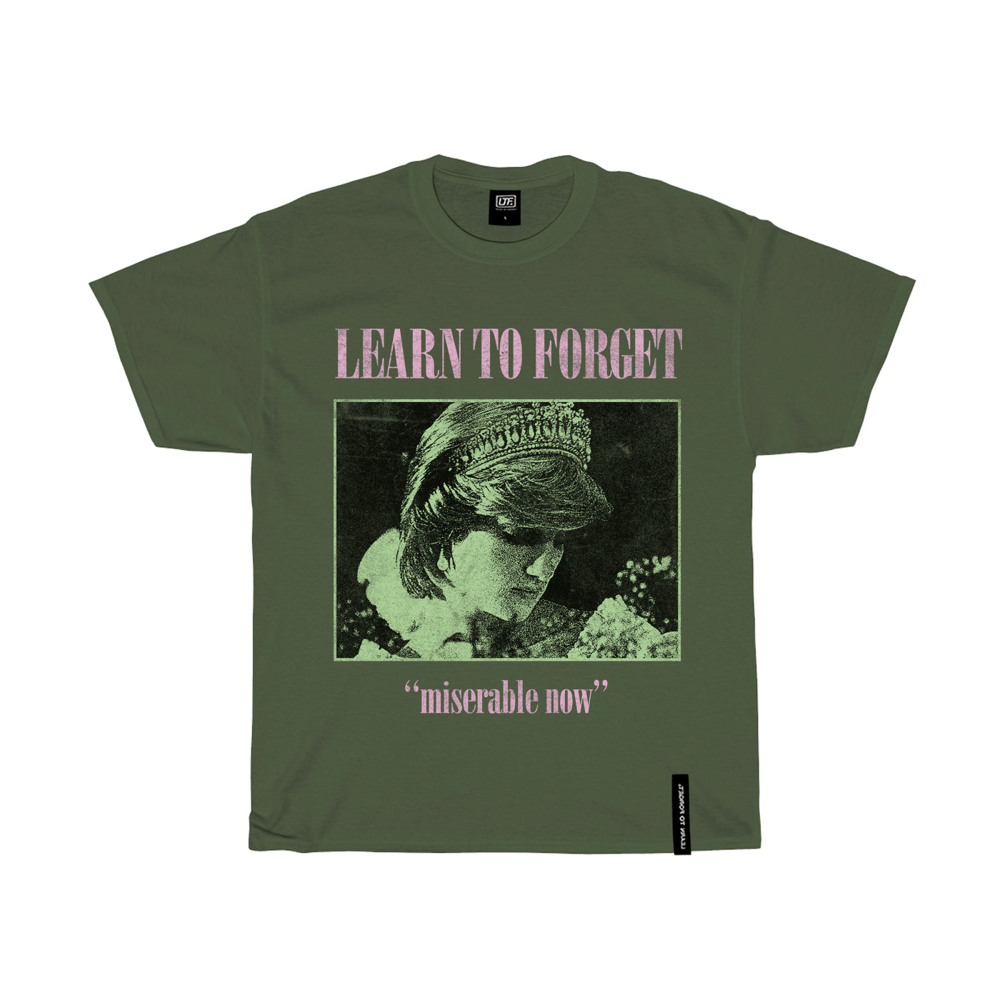 Miserable Now Tee (Green)