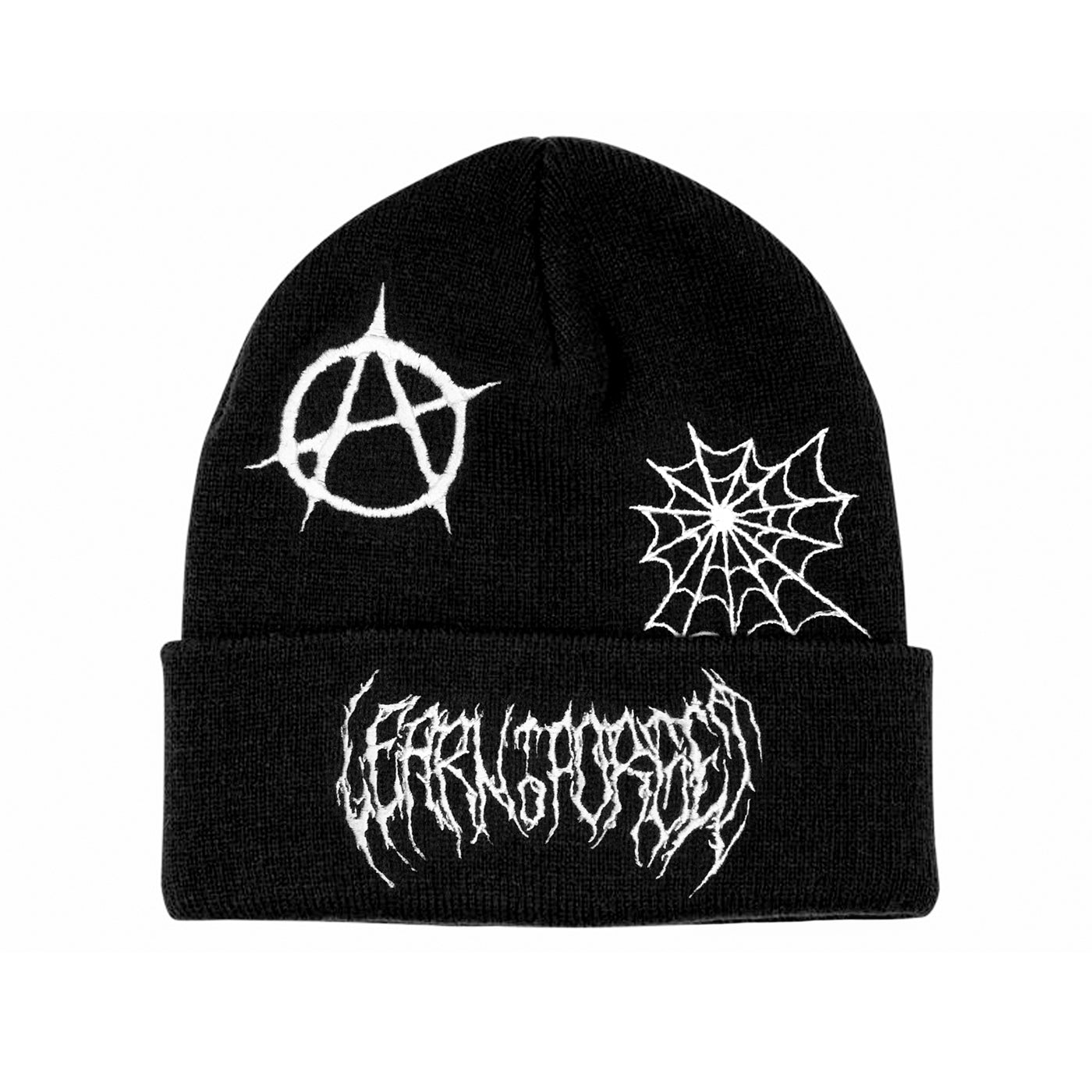 Web Of Anarchy Beanie