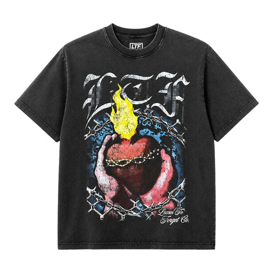 Immaculate Heart Rhinestone Tee