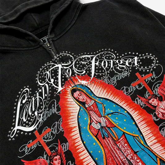 Mother Mary Zip-Up Hoodie