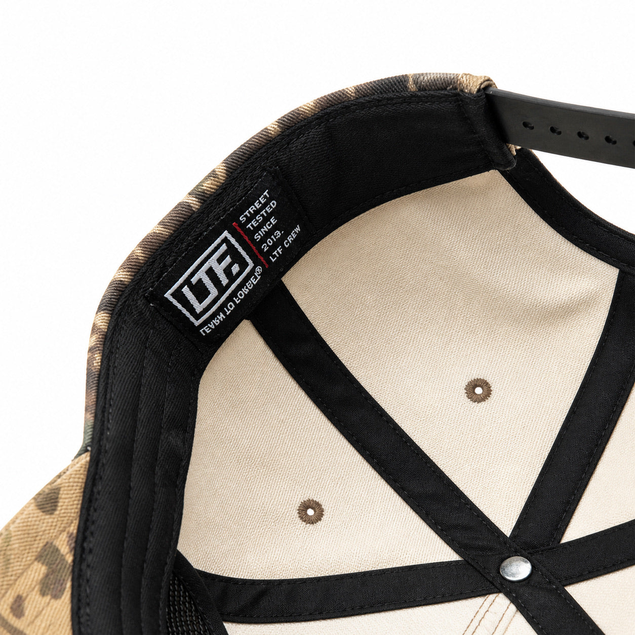 Oval Patch Short Brim Hat