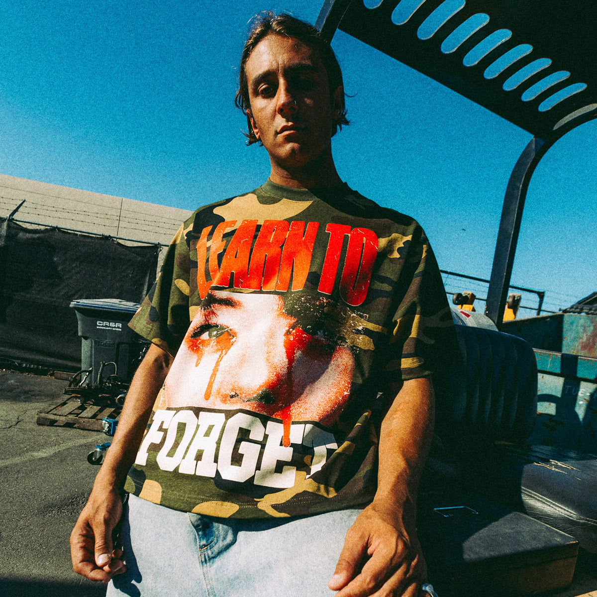 Bleeding Eyes Tee (Camo)