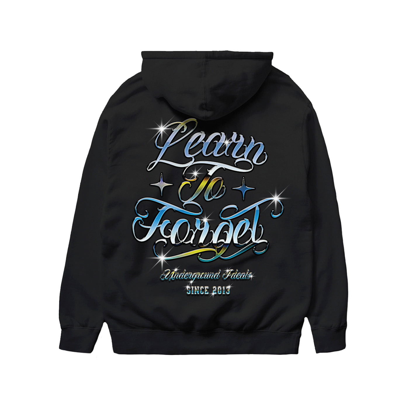 Chrome Script Zip-Up Hoodie