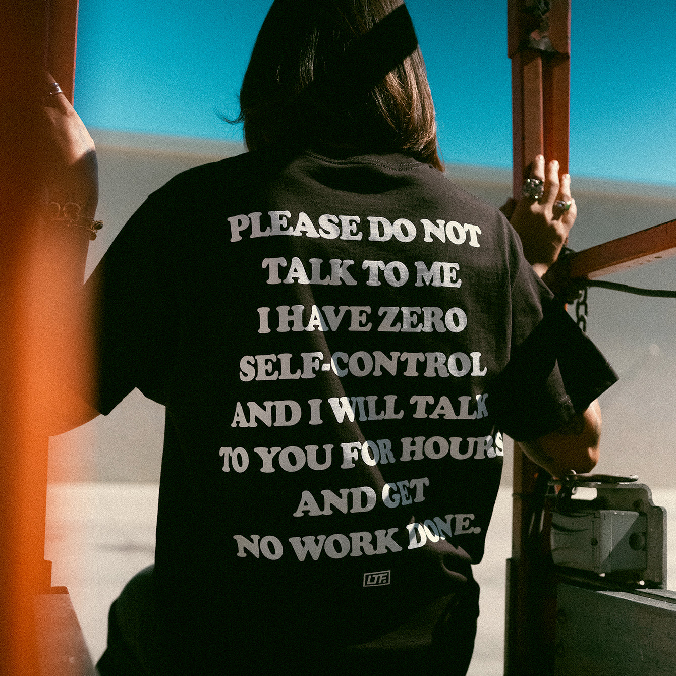 Don't Talk To Me Tee