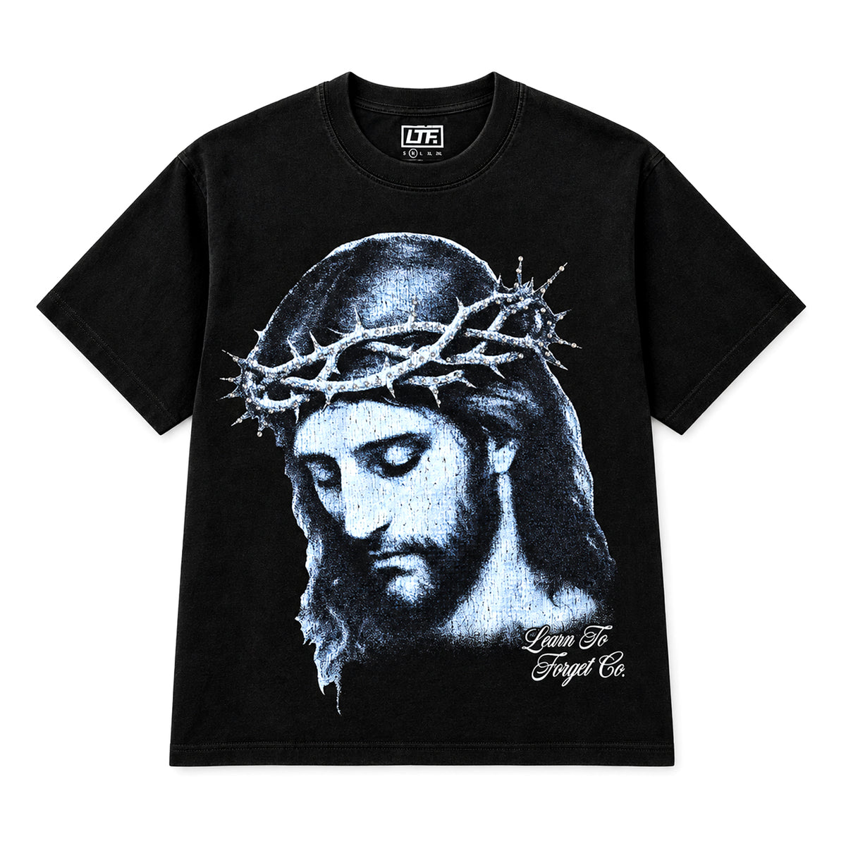 Jesus Rhinestone Tee