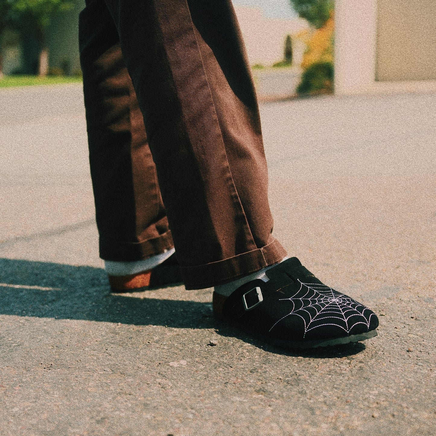 LTF SPIDERWEB MULE SHOE