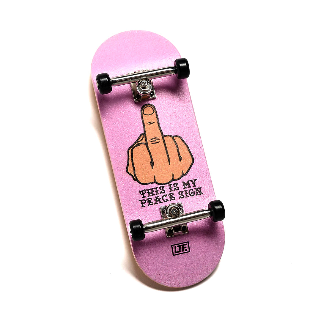 Slushcult x LTF "Peace Sign" Grom Fingerboard Complete