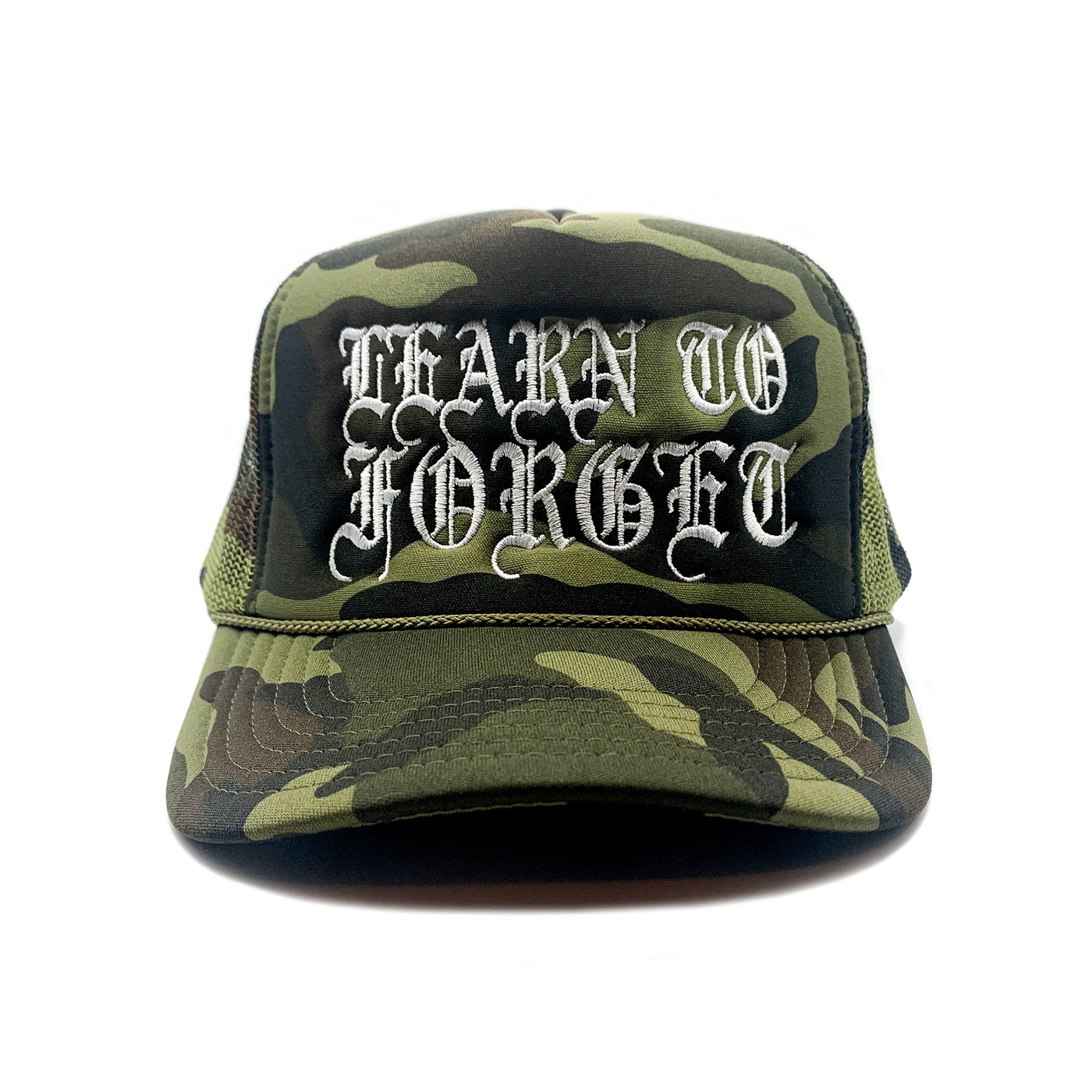 Olde English Trucker Hat (Camo)