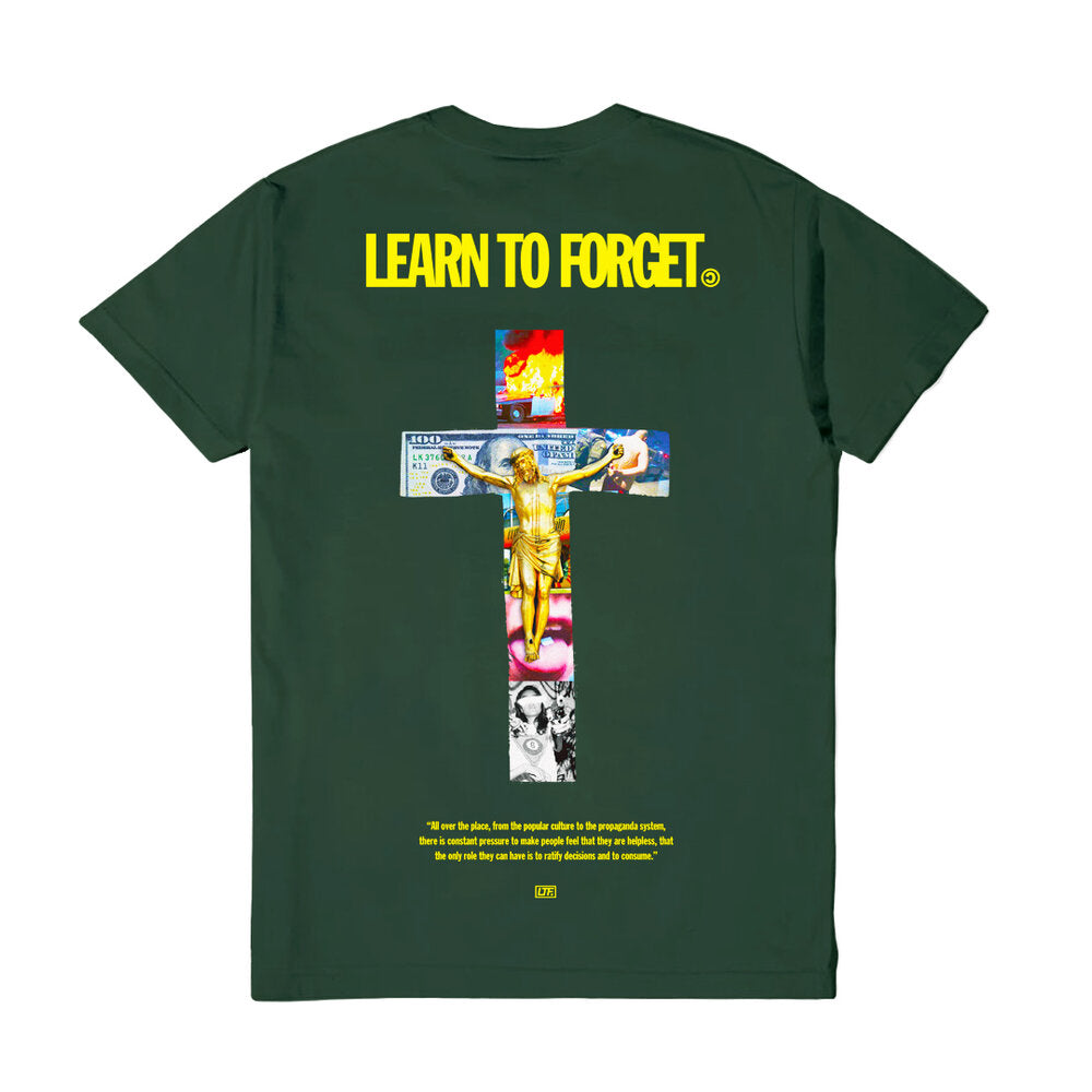 Capitialist Christ Tee (Green)