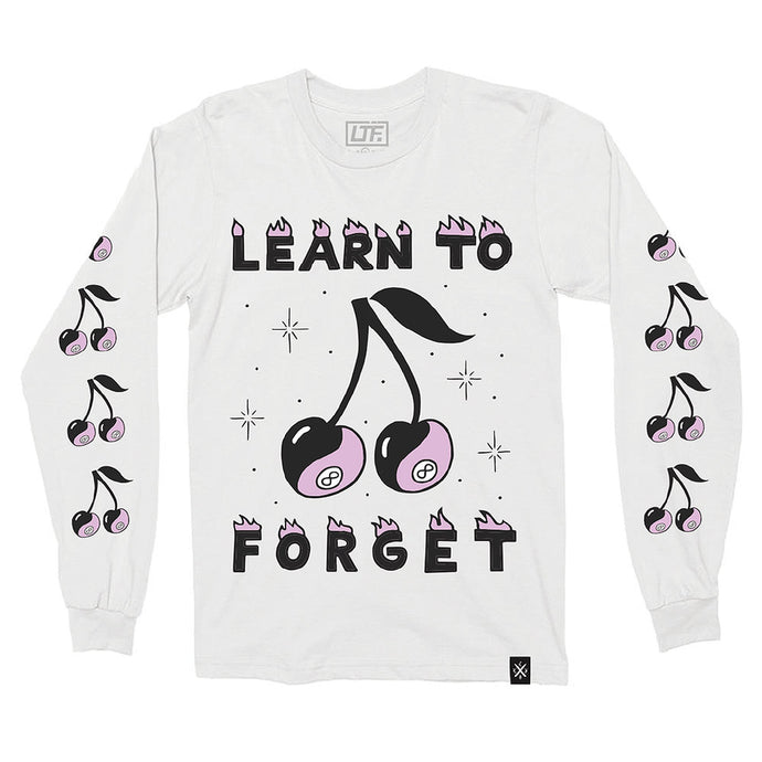 Learn To Forget x Smiley Anarchy Black T-Shirt