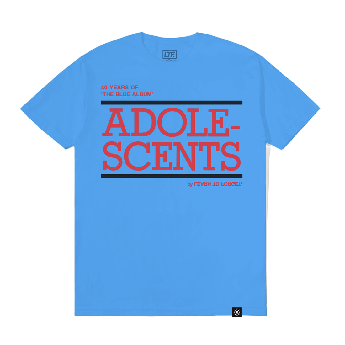 Blue Album Tee - LTF X ADOLESCENTS COLLAB