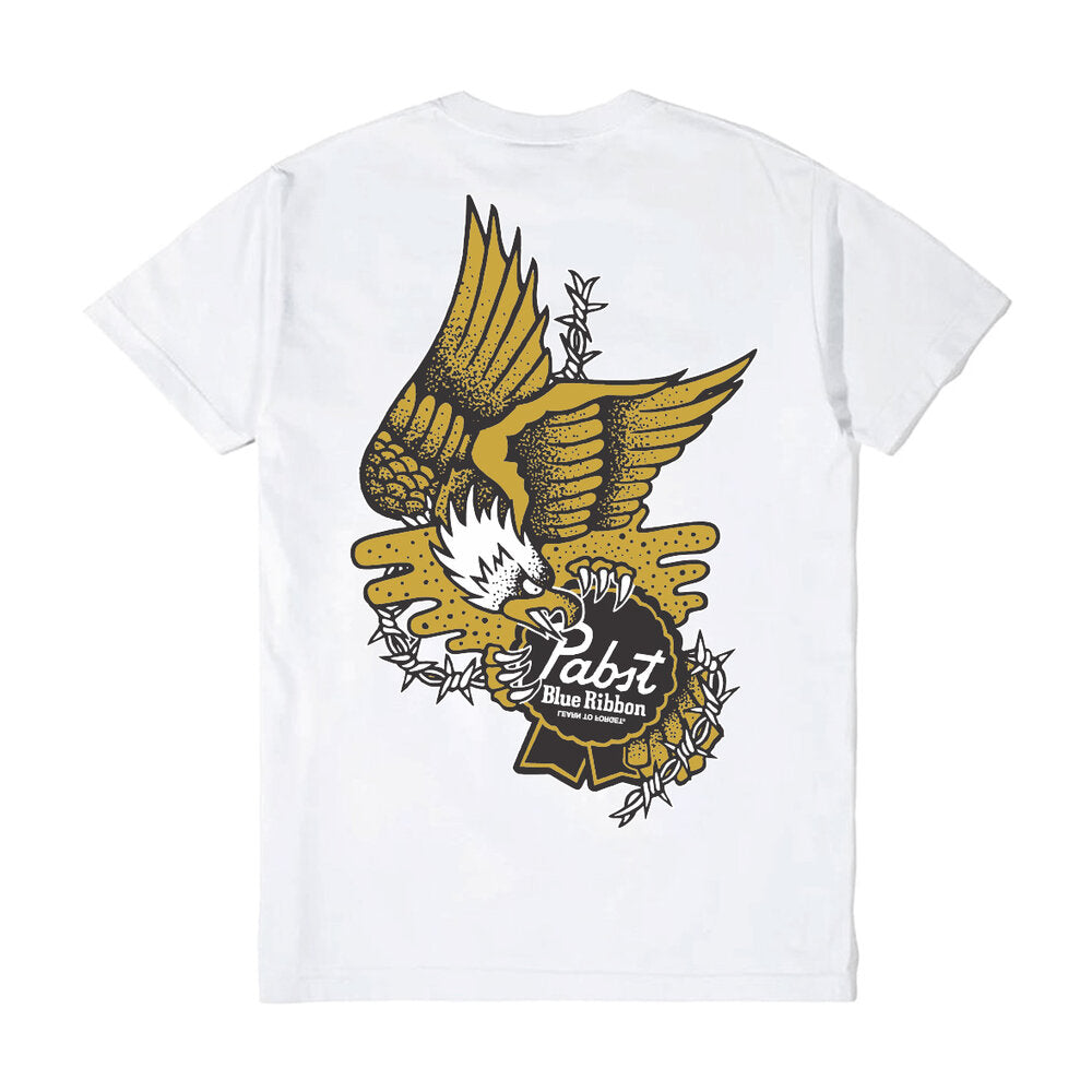 Eagle Tee (White) - PBR X LTF Collab