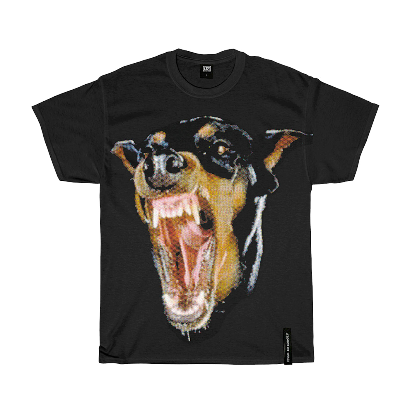 DOUGE COUTURE Dog Clothes Black Printed Colour Cotton Summer T-Shirt LV  Supreme (14) : : Pet Supplies