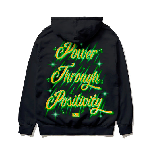 Power Through Positivity Hoodie (Black)