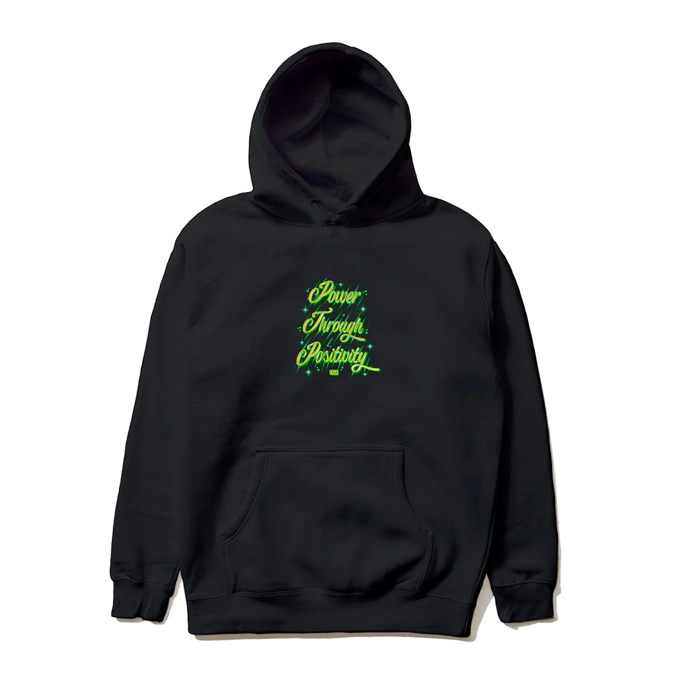 Power Through Positivity Hoodie (Black)