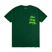 Load image into Gallery viewer, Power Through Positivity Tee (Forest Green)