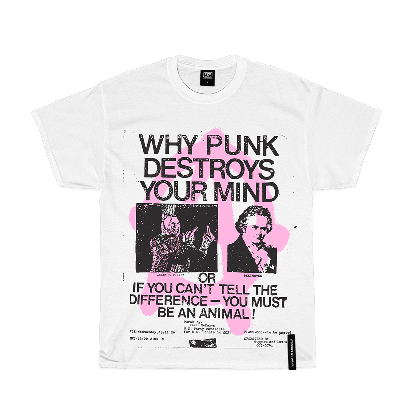 Punk Destroys Premium C/S Tee