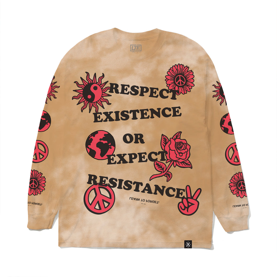 Respect Existence L/S Tee